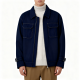 Navy Contrast Stitch Utility Jacket
